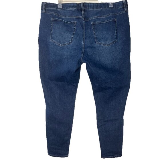 AVA & VIV Mid-rise Skinny Jeans Plus Sz 24 Medium Wash - Picture 2 of 8